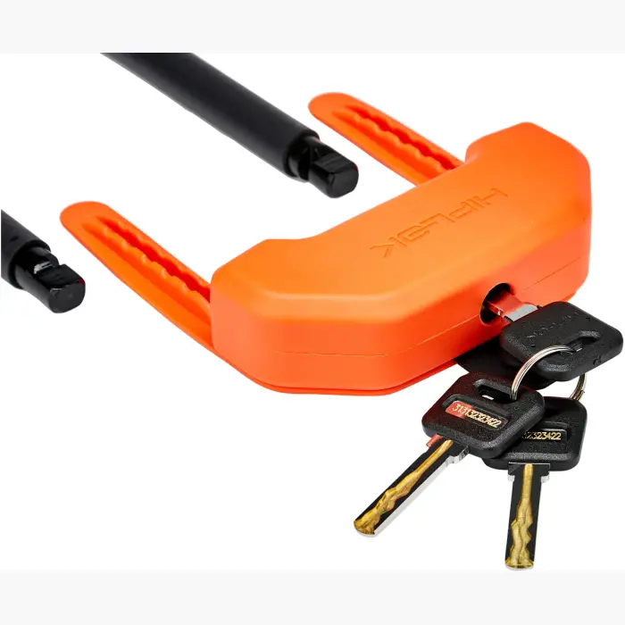 Hiplok DX orange u lock, Locking Hiplok DX, H