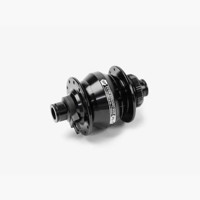 Shutter Precision PL-7 dynamo disc hub (black/24H)