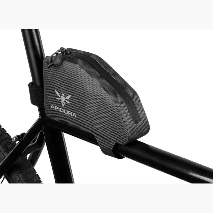 apidura expedition top tube pack 0.5l on bike