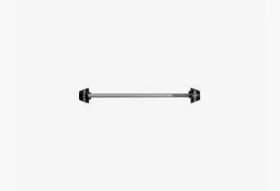 Hexlox - Quick release security skewer (front, black)