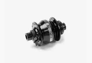 Shutter Precision PL-7 dynamo disc hub (black/24H)