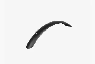 Possible Aluminium Mudguard front - black (Only the guard)